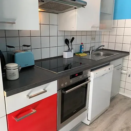 Ferienwohnung Zentral 72qm Style Küche Boxspringbett 1 Parkplatz Osnabrück Exterior foto